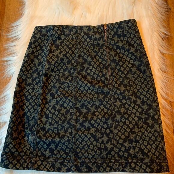 Free People Modern Femme Denim Mini Skirt in Indigo Combo - Picture 4 of 6